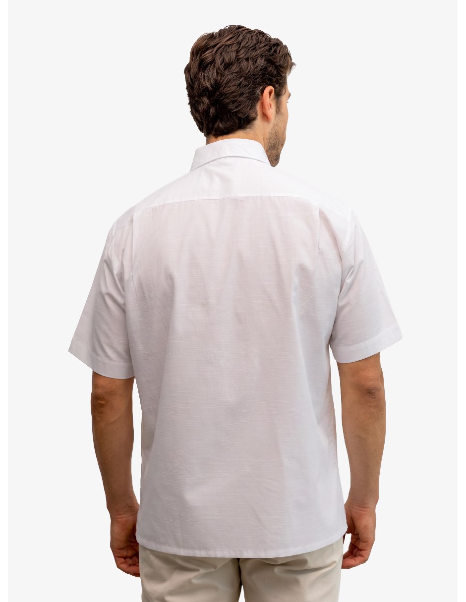 Guayabera manga corta para hombre