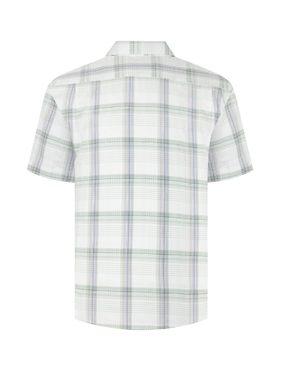 Camisa casual manga corta para hombre