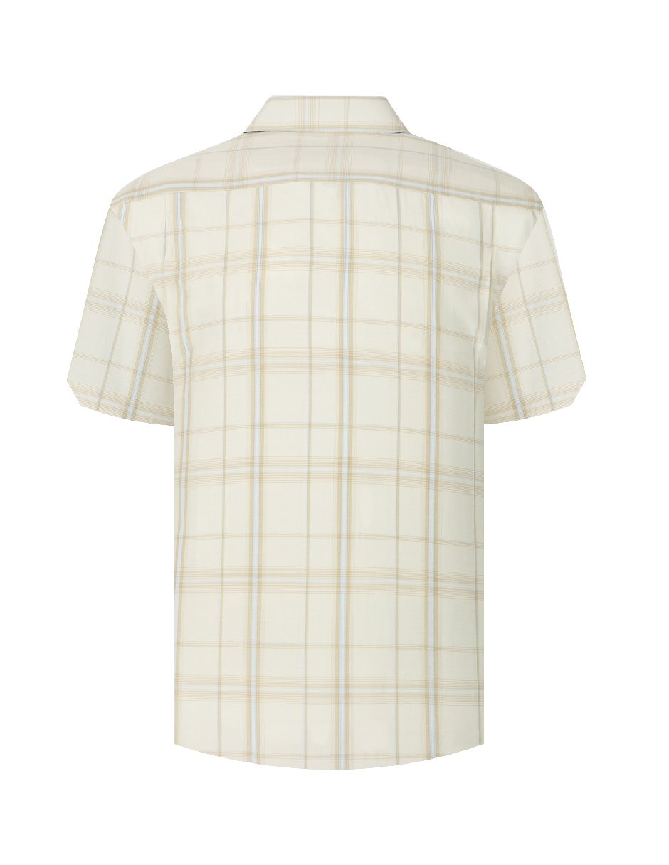 Camisa casual manga corta para hombre