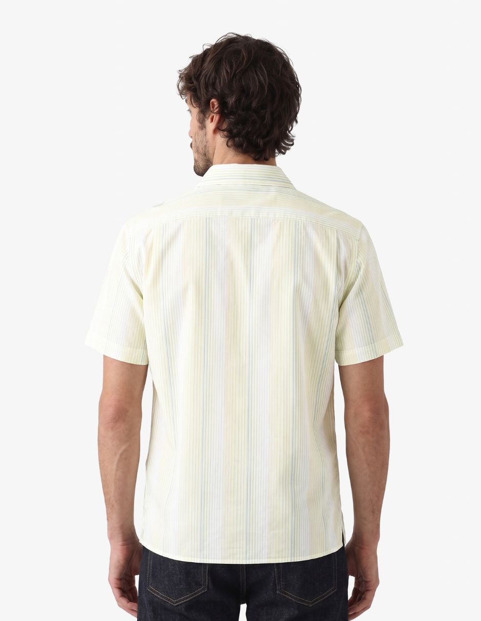 Camisa casual manga corta para hombre 5
