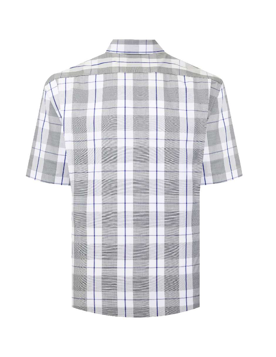 Camisa casual manga corta para hombre