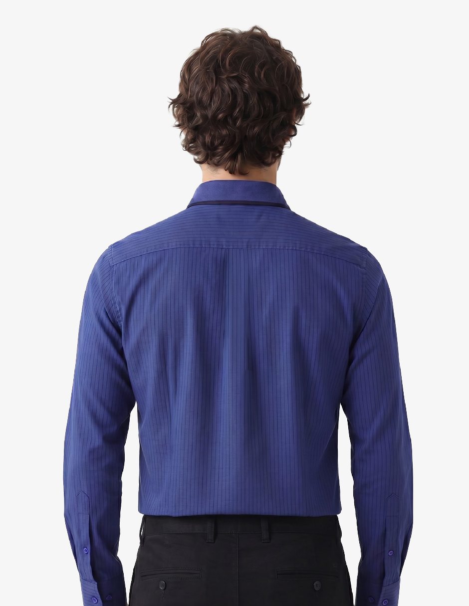 Camisa casual manga larga para hombre