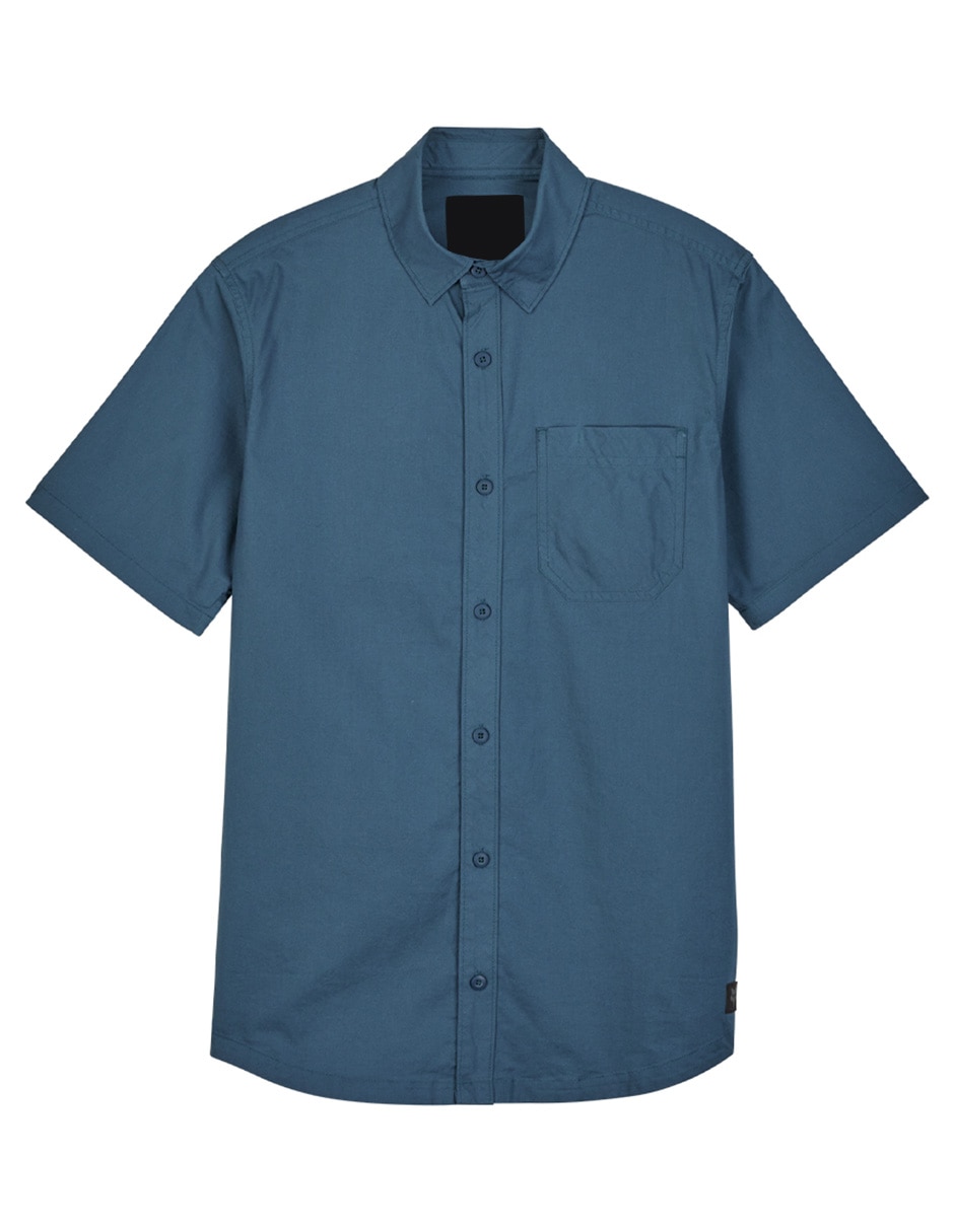 Camisa casual manga corta para hombre