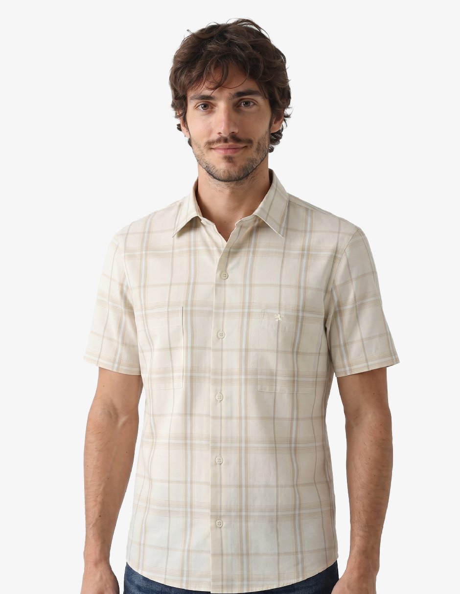 Camisa casual manga corta para hombre Camisa casual manga corta para hombre