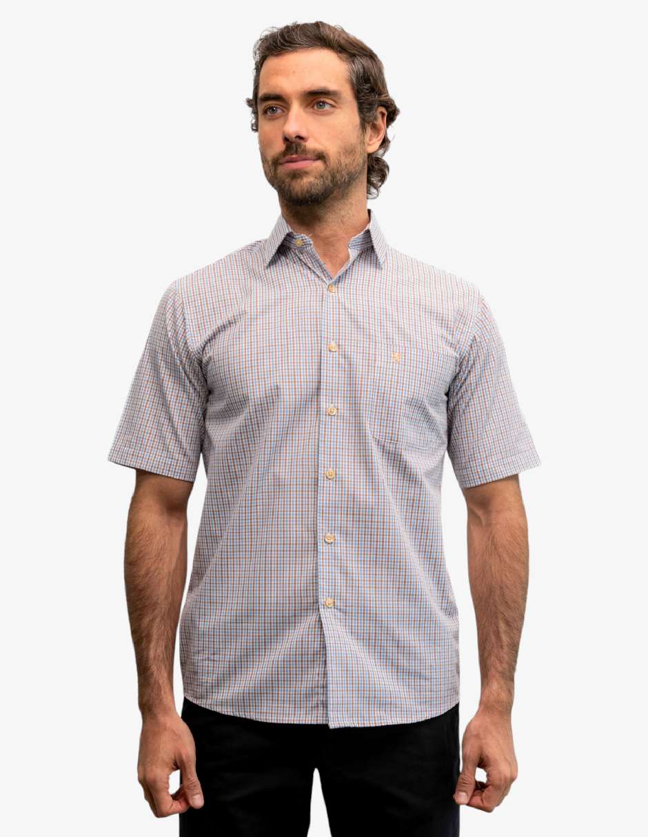 Camisa casual manga corta para hombre Camisa casual manga corta para hombre