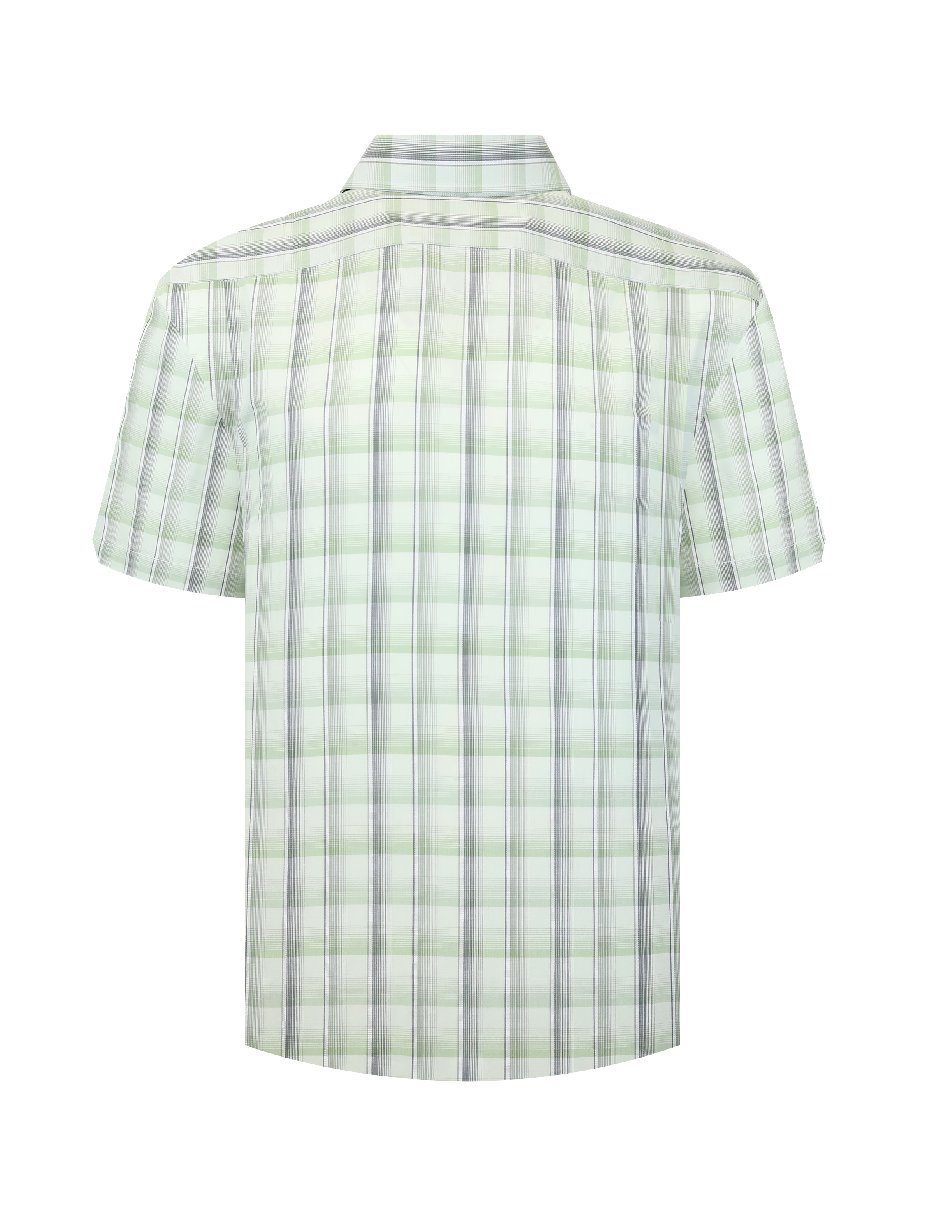 Camisa casual manga corta para hombre
