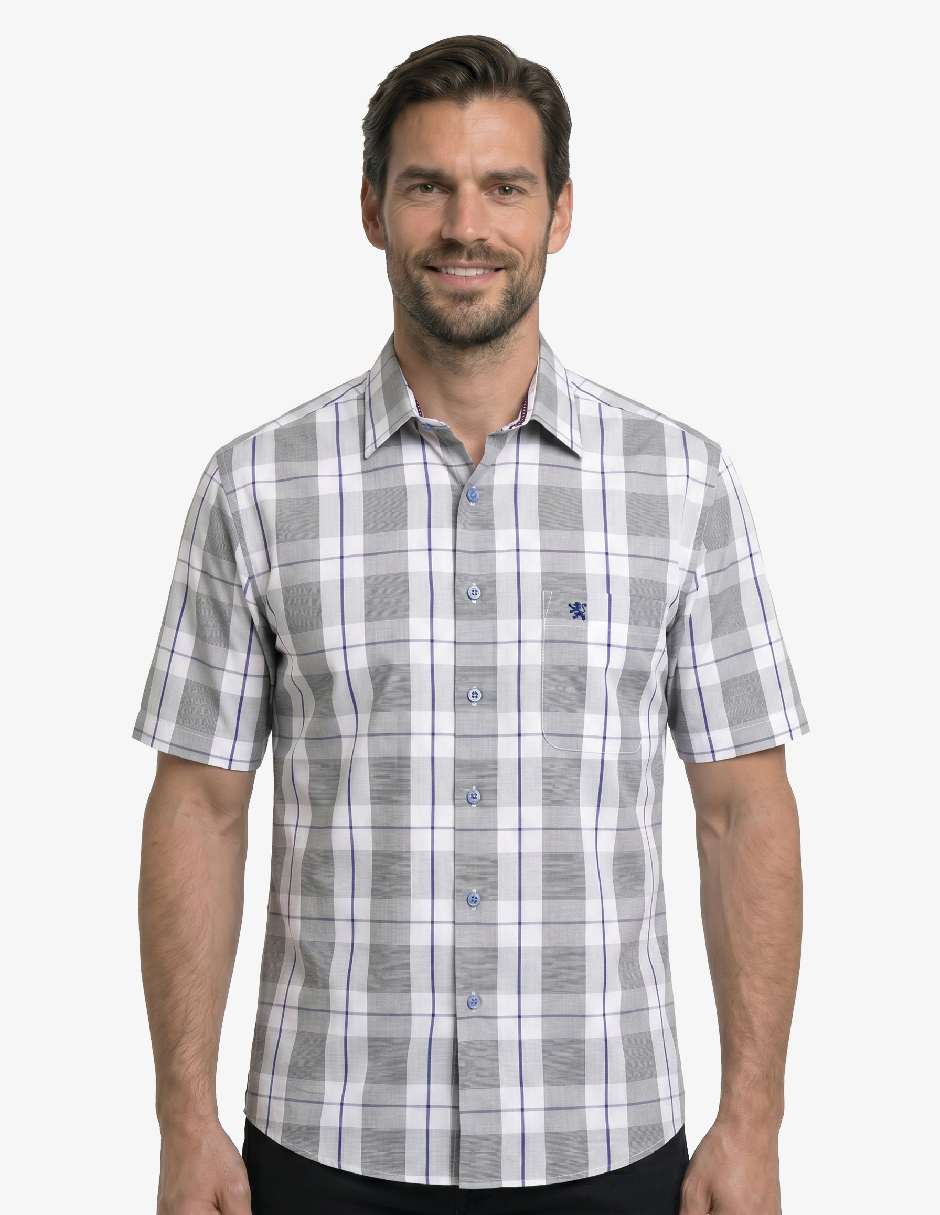 Camisa casual manga corta para hombre Camisa casual manga corta para hombre
