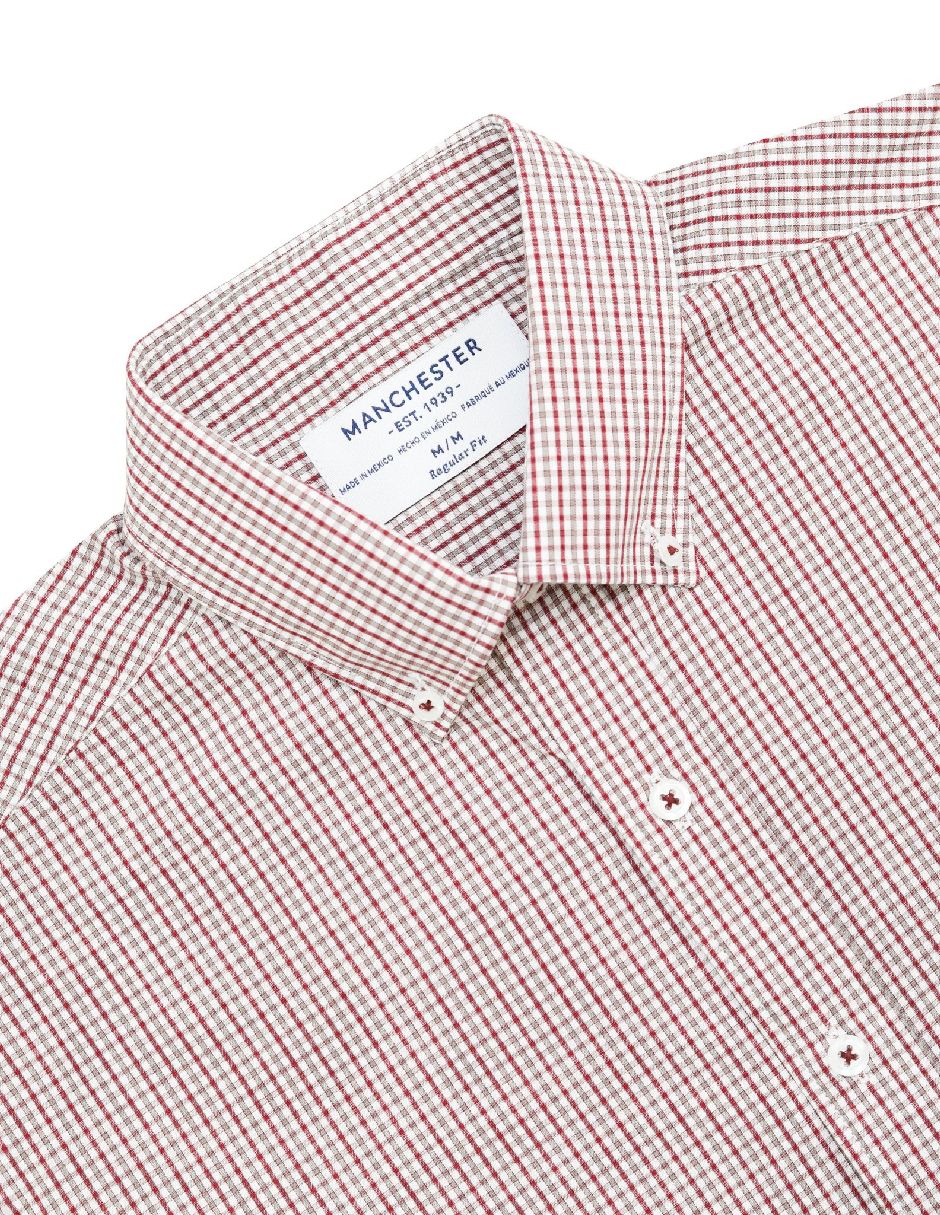Camisa casual manga corta para hombre 2