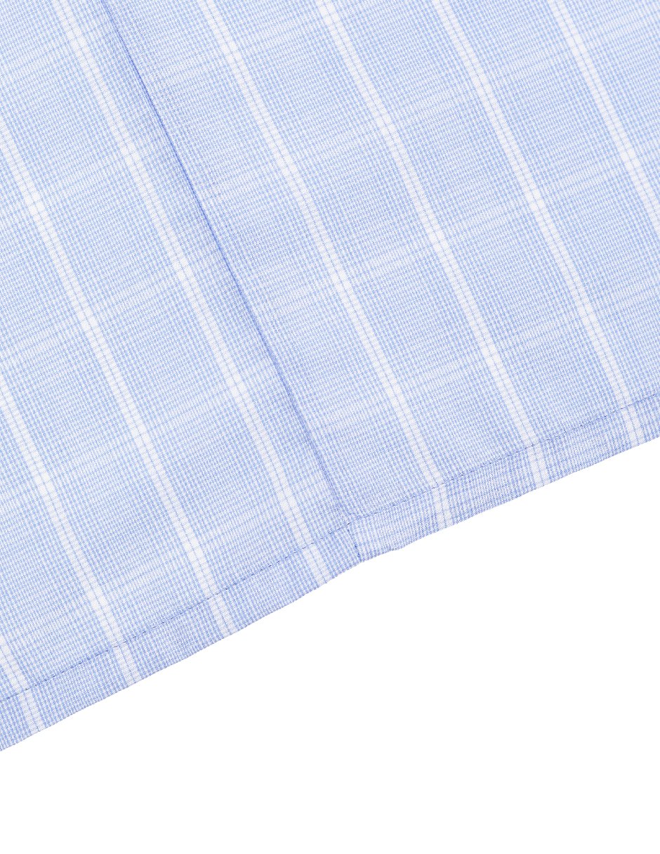 Camisa camisa casual manga corta para hombre 3