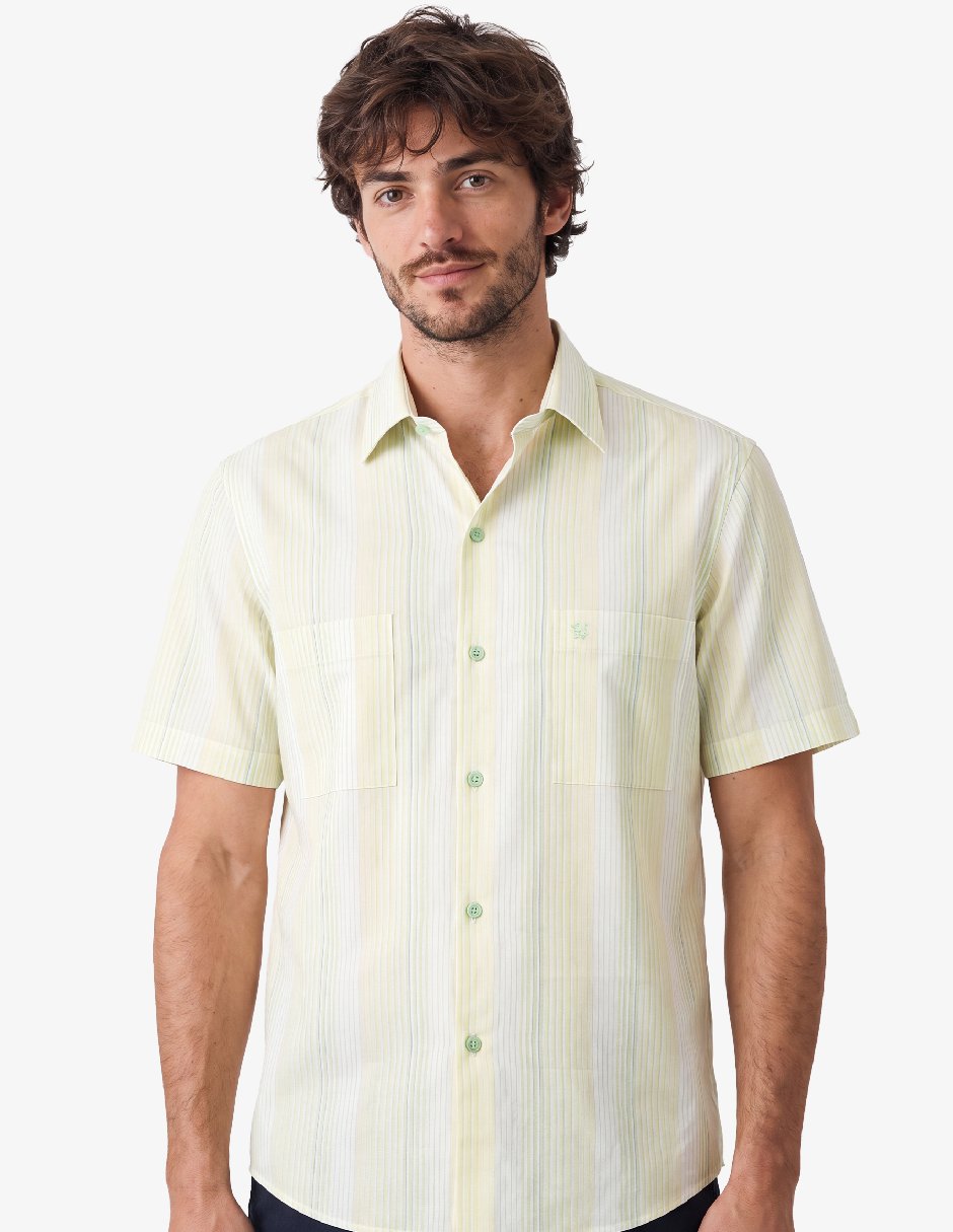 Camisa casual manga corta para hombre Camisa casual manga corta para hombre