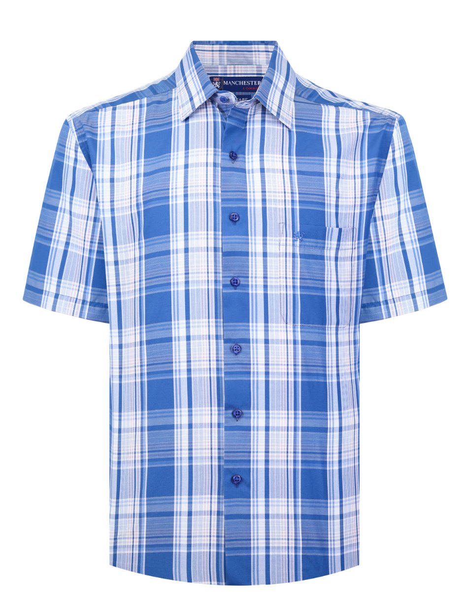 Camisa casual manga corta para hombre