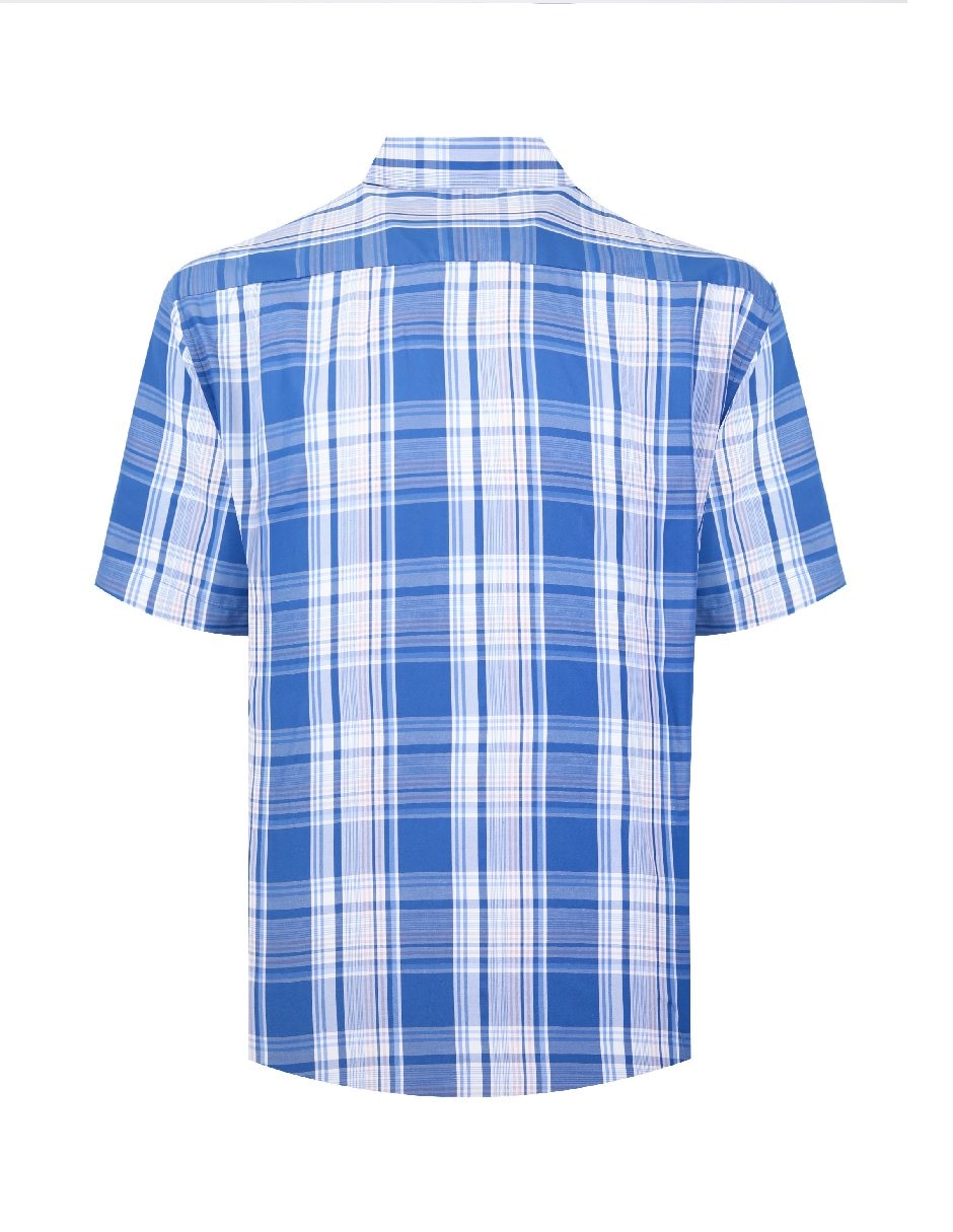 Camisa casual manga corta para hombre