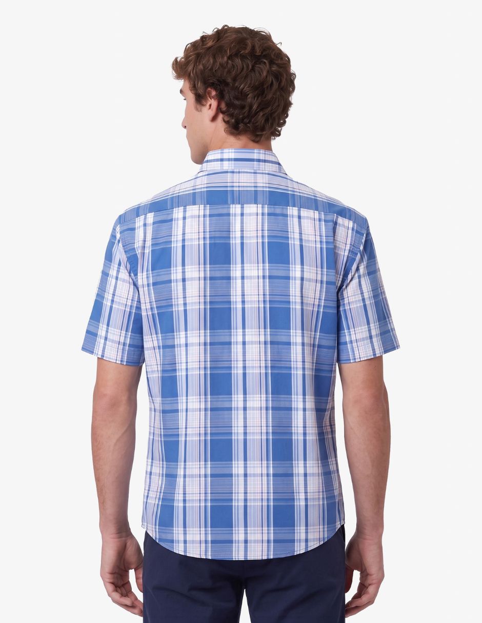Camisa casual manga corta para hombre 5