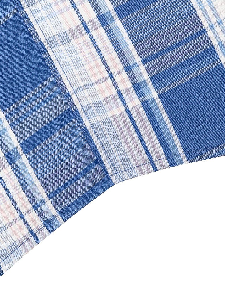 Camisa casual manga corta para hombre