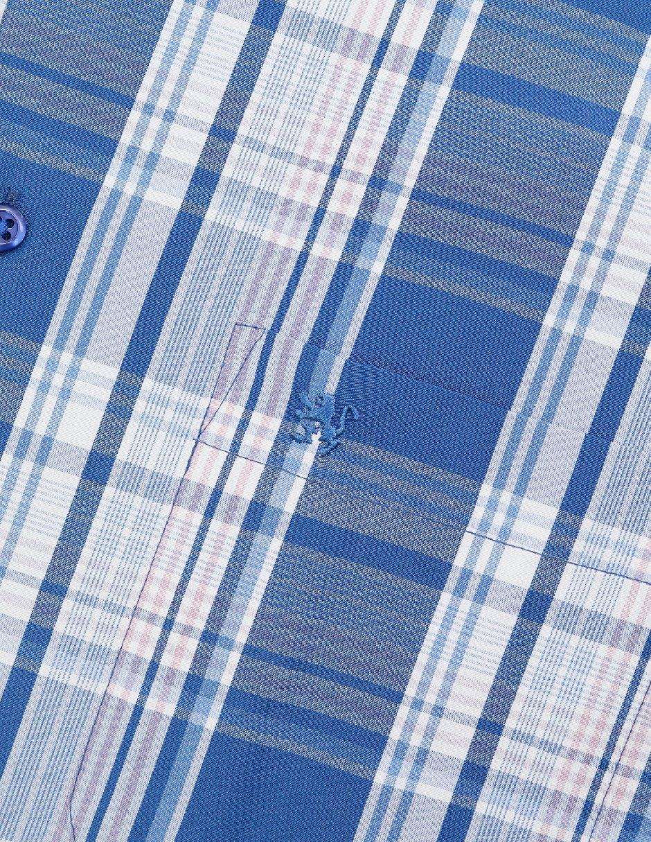 Camisa casual manga corta para hombre