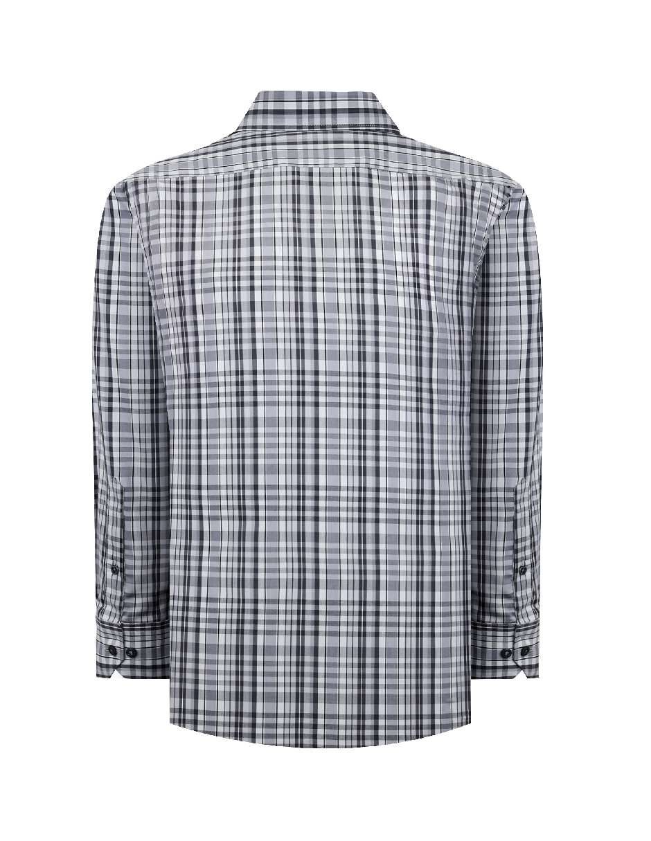 Camisa casual manga larga para hombre