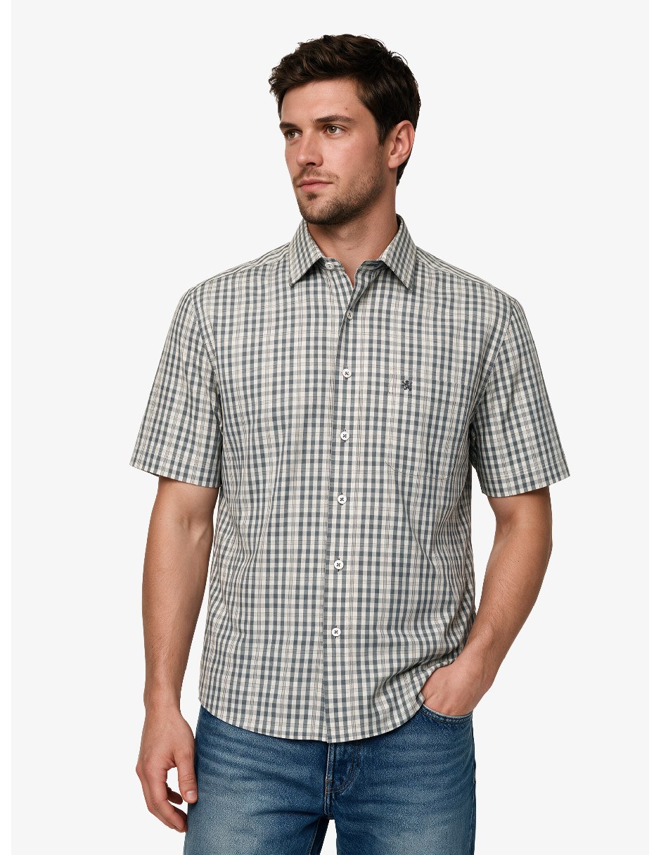 Camisa casual manga corta para hombre Camisa casual manga corta para hombre
