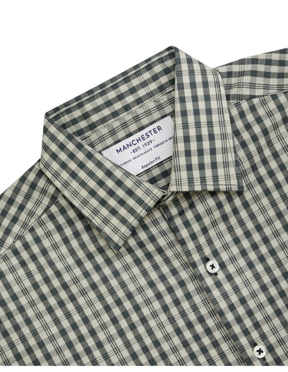 Camisa casual manga corta para hombre 2