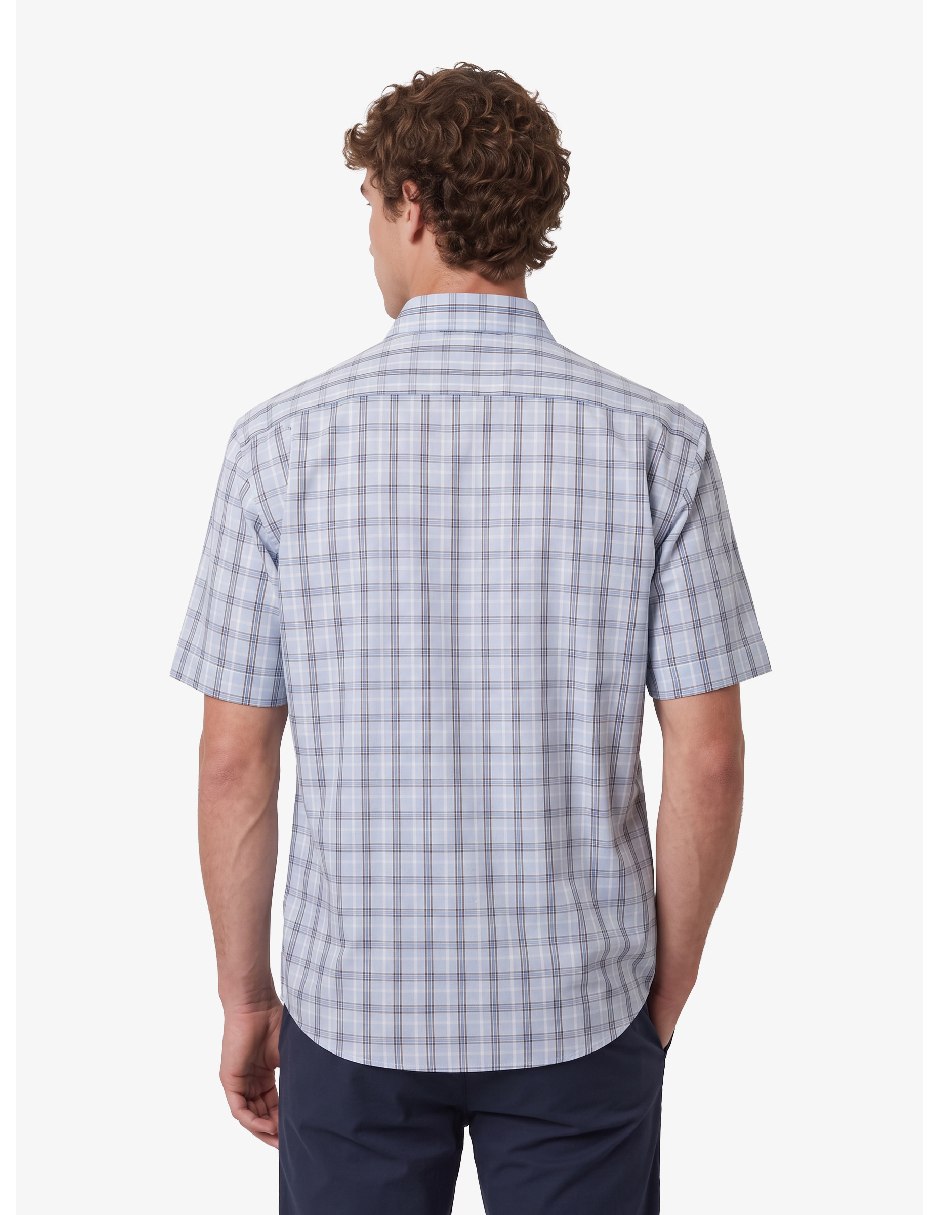 Camisa casual manga corta para hombre 5