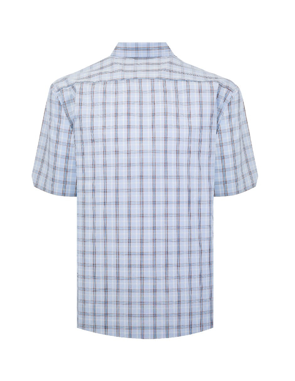 Camisa casual manga corta para hombre 4