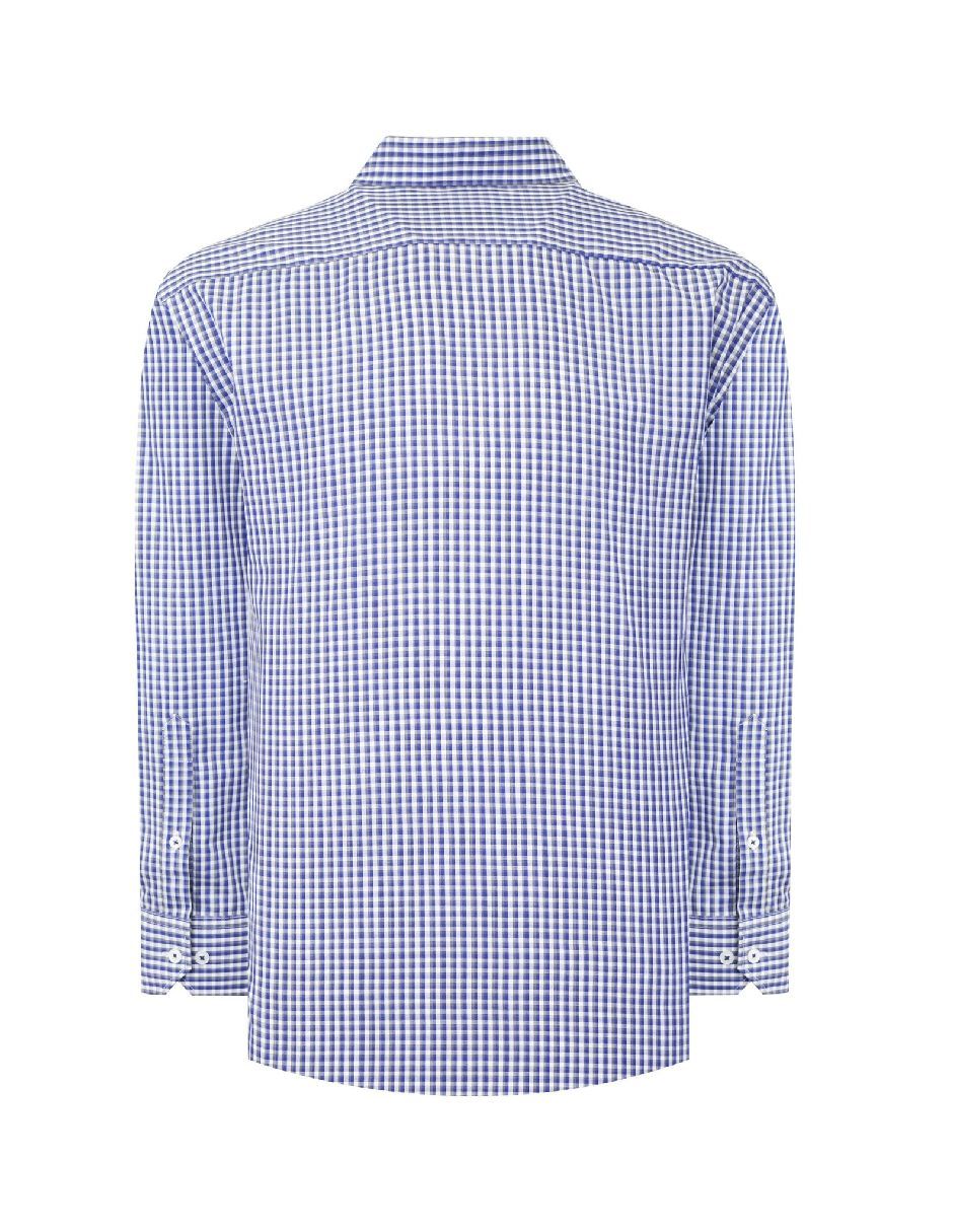 Camisa casual manga larga para hombre 4