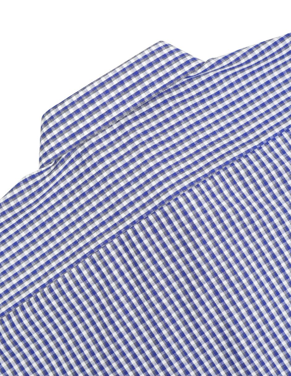 Camisa casual manga larga para hombre 6
