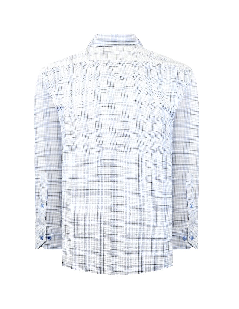 Camisa casual manga larga para hombre