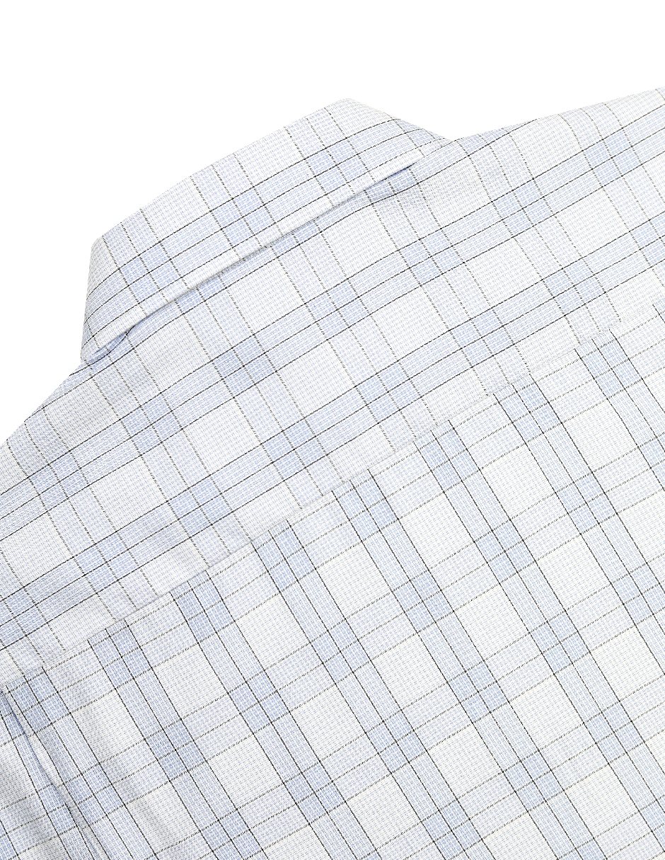 Camisa casual manga larga para hombre 6