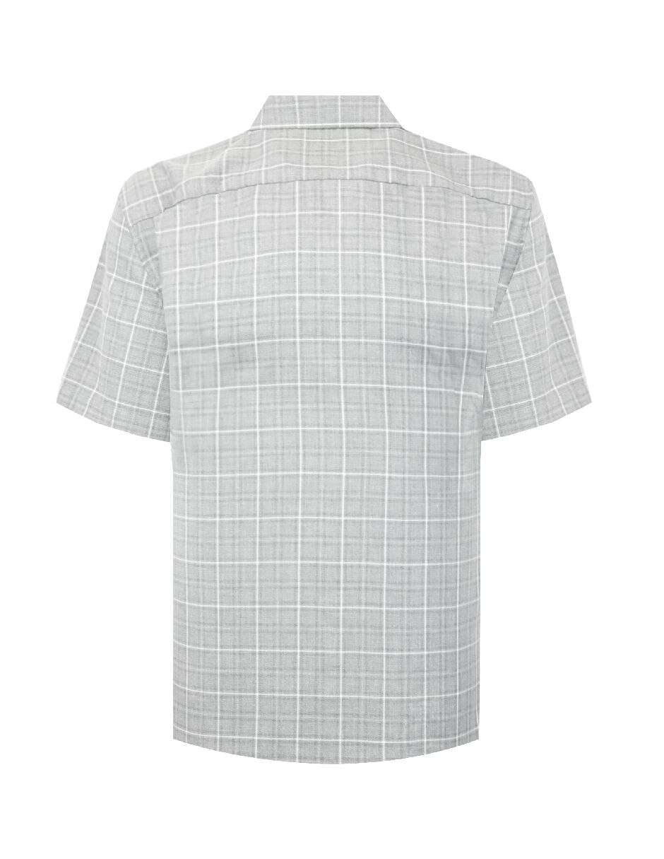 Camisa casual manga corta para hombre 7