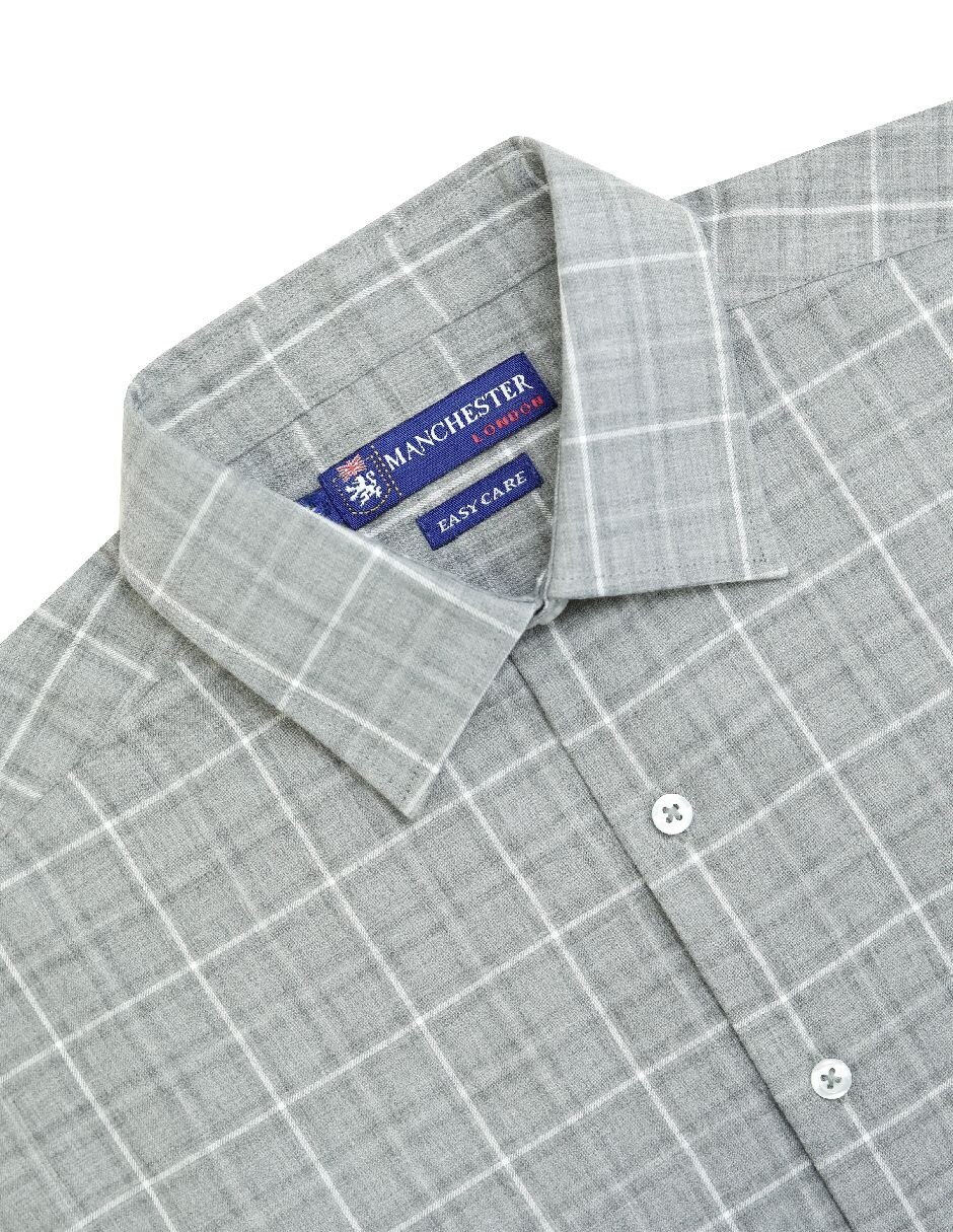 Camisa casual manga corta para hombre 6