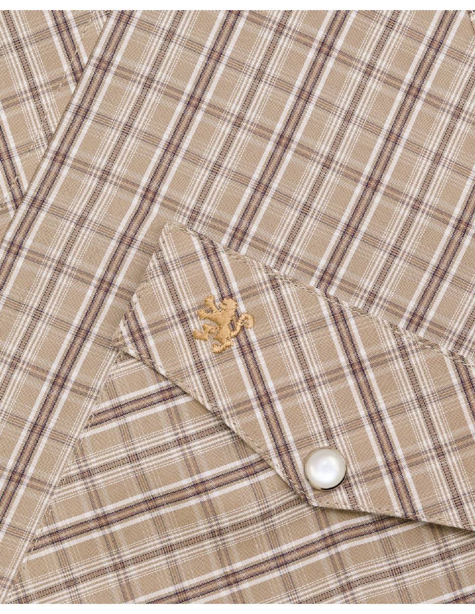 Camisa casual manga larga para hombre 6