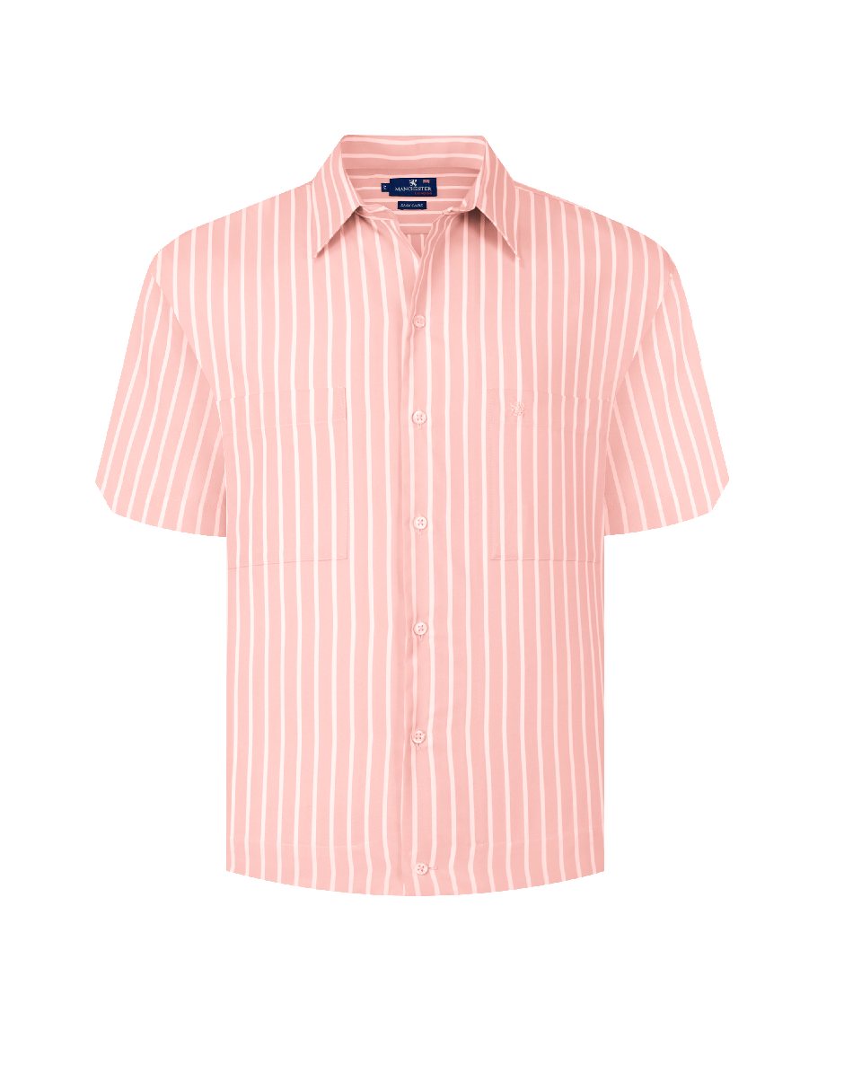 Camisa casual manga corta para hombre Camisa casual manga corta para hombre