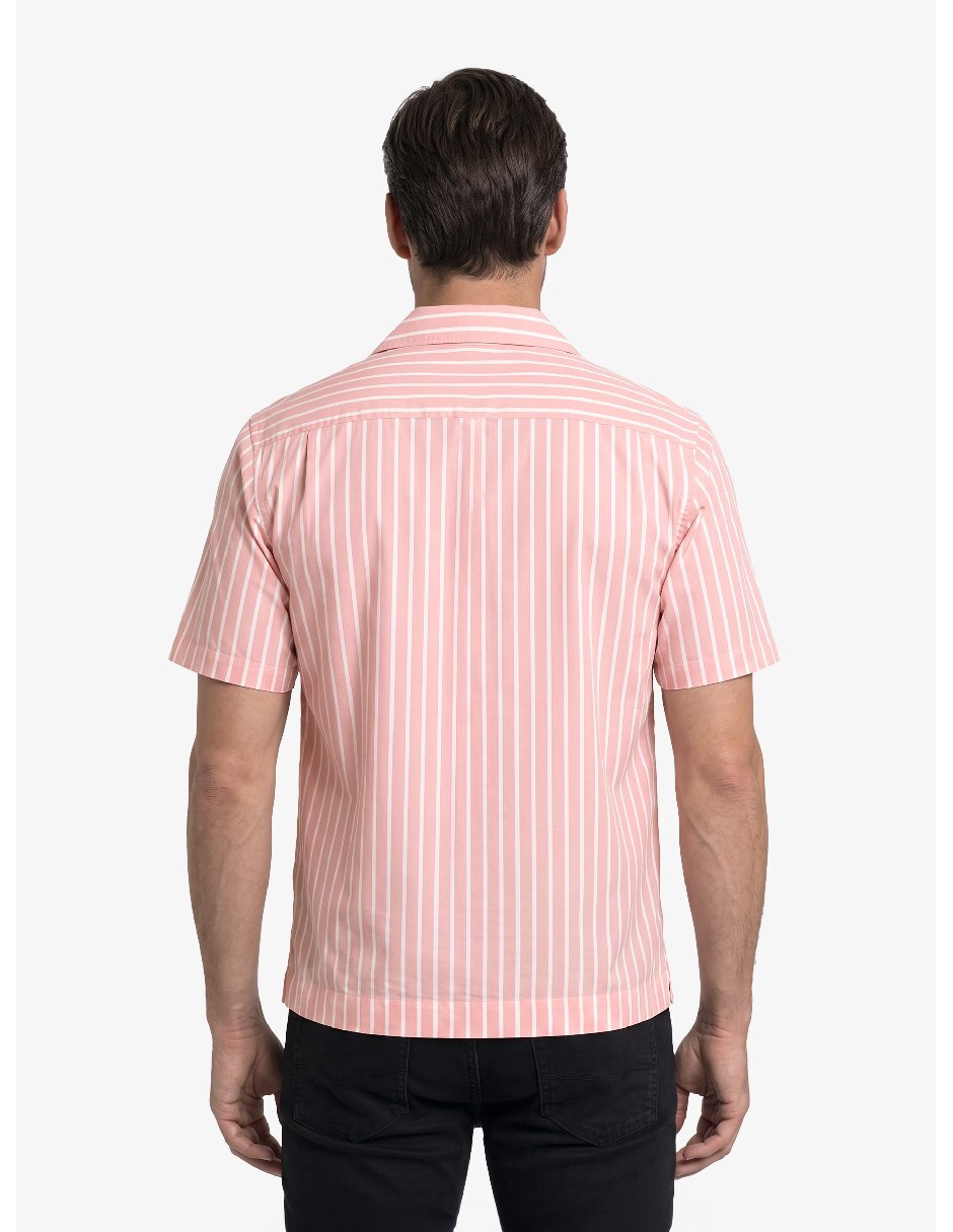 Camisa casual manga corta para hombre 5
