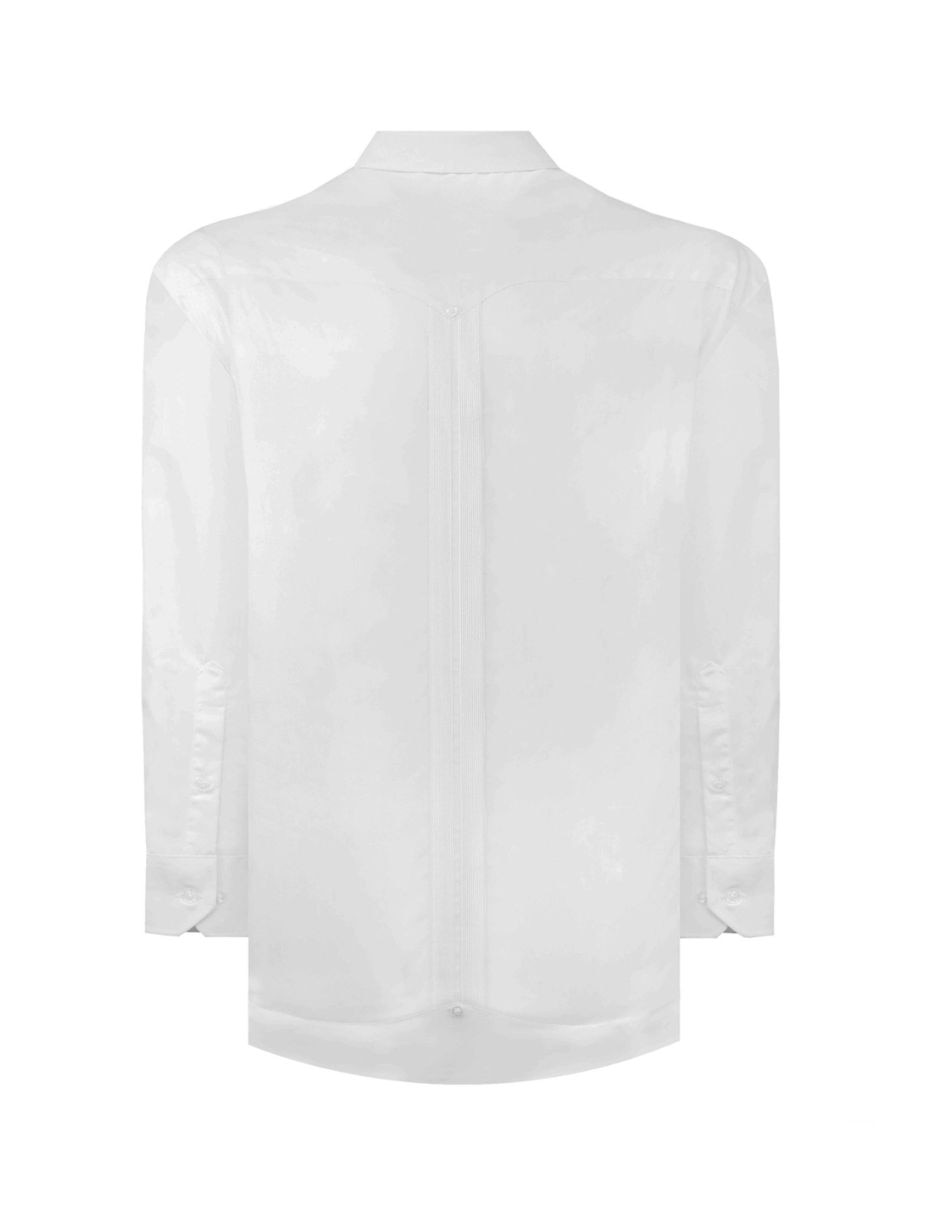 Guayabera manga larga para hombre 5