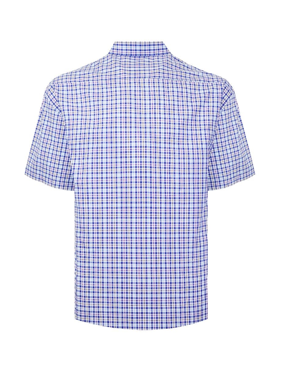 Camisa casual manga corta para hombre 4