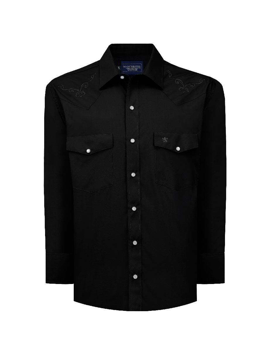 Camisa casual manga larga para hombre 5