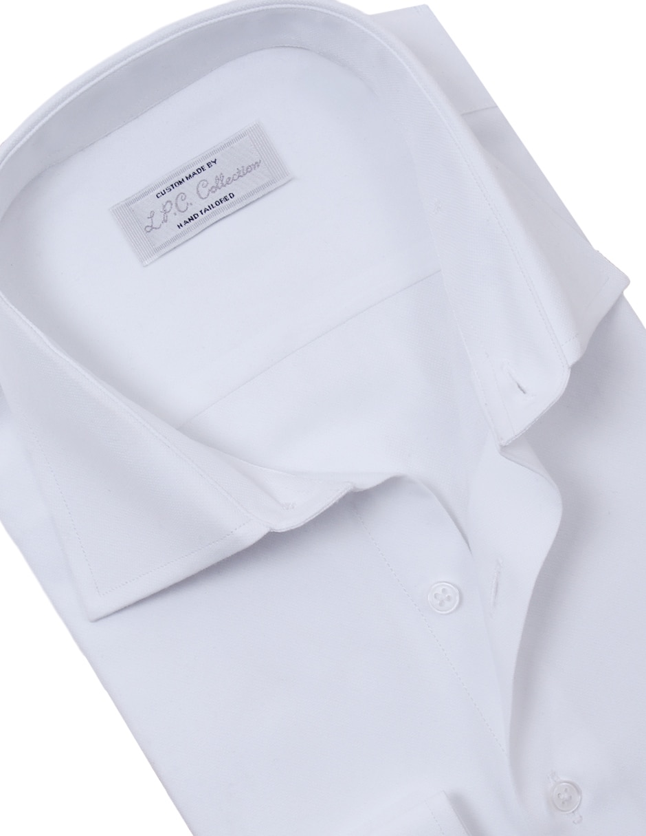 Camisa formal manga larga para hombre 2
