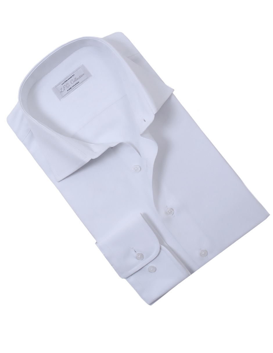Camisa formal manga larga para hombre 3