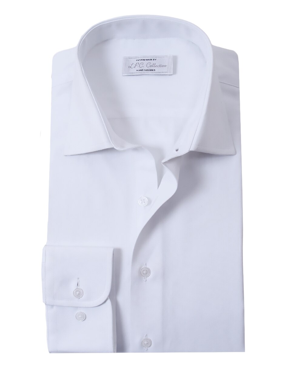 Camisa formal manga larga para hombre 4