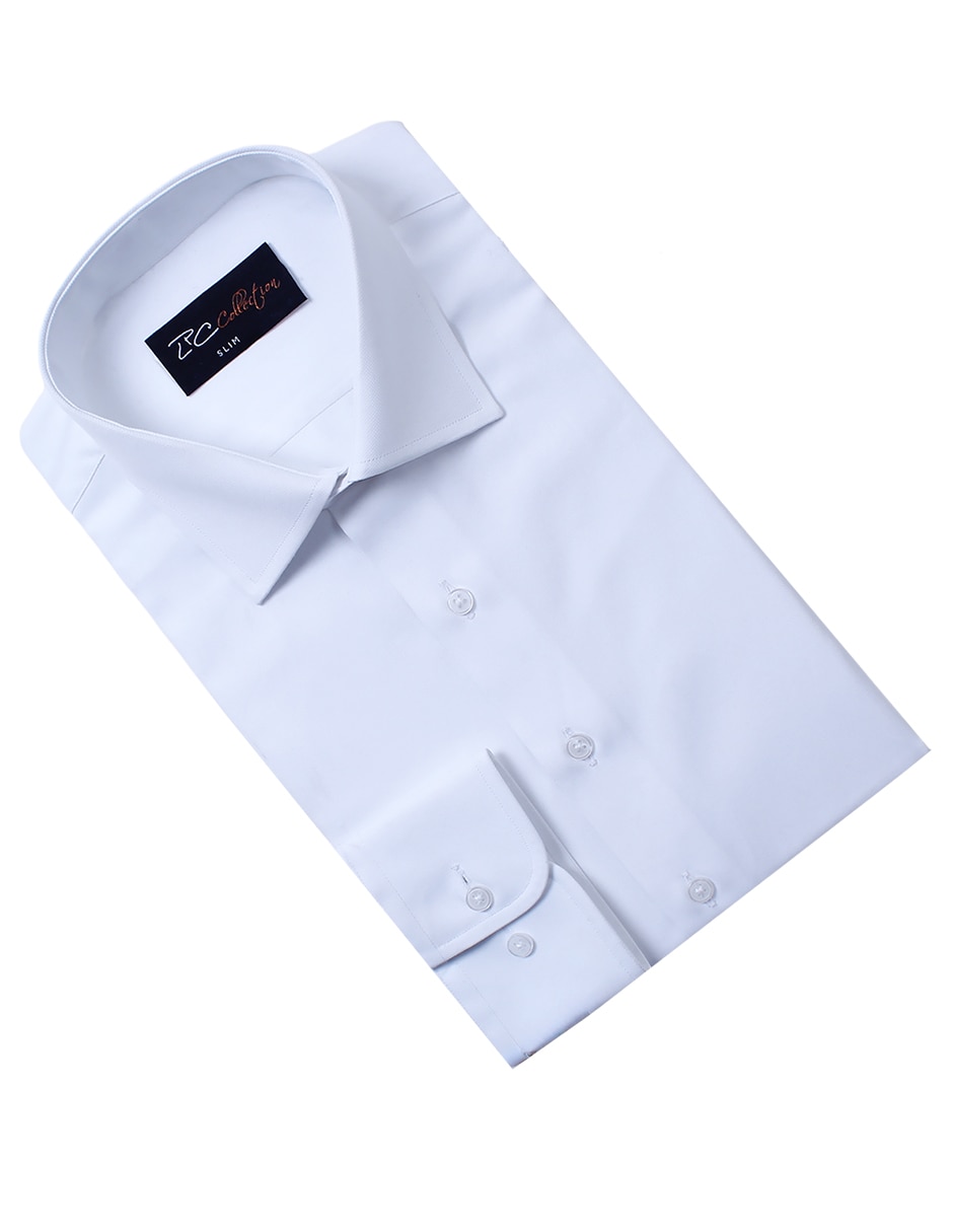Camisa formal manga larga para hombre 3