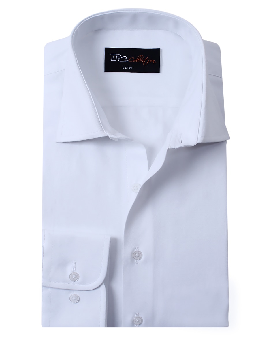 Camisa formal manga larga para hombre 4