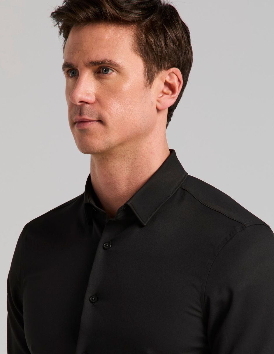 Camisa formal manga larga para hombre 3