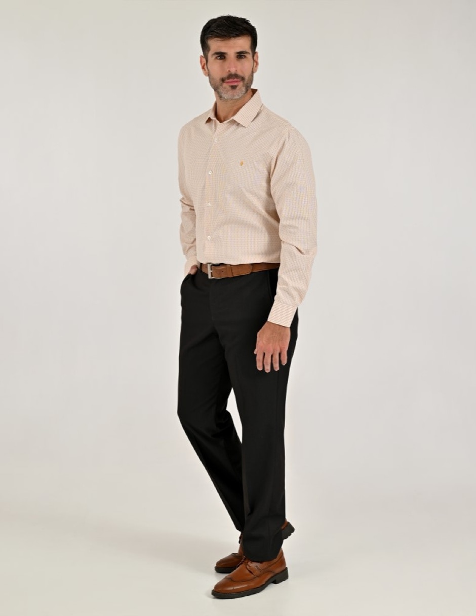 Camisa Casual Otoño Invierno de (si aplica) Poliamida manga Larga para hombre 5