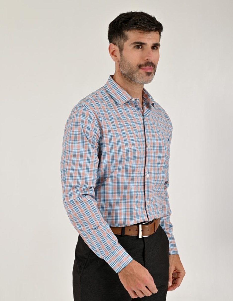 Camisa Casual YALE Otoño Invierno de (si aplica) Algodón y poliéster manga Larga para hombre 2