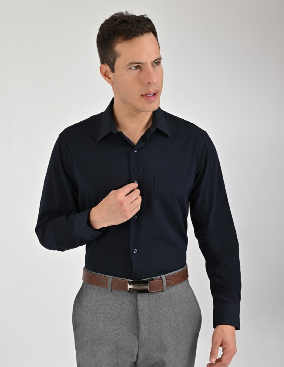 Camisa Casual YALE Otoño Invierno de (si aplica) Mezcla de materiales manga Larga para hombre