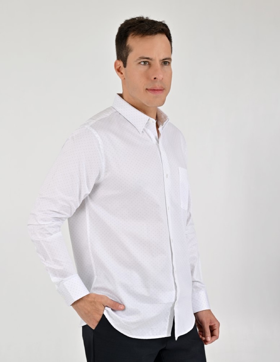 Camisa Casual Otoño Invierno de (si aplica) Algodón manga Larga para hombre 3