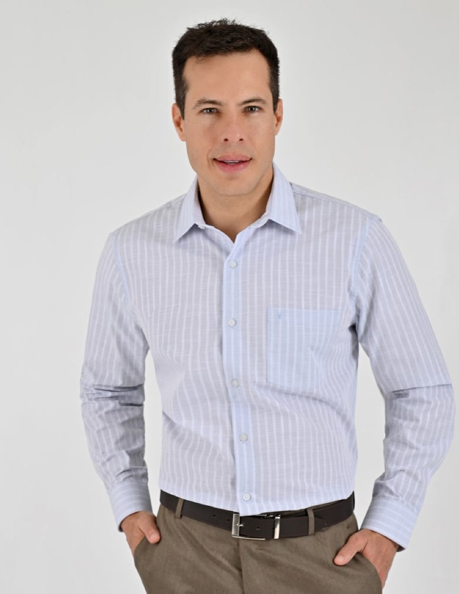 Camisa casual manga larga para hombre Camisa casual manga larga para hombre