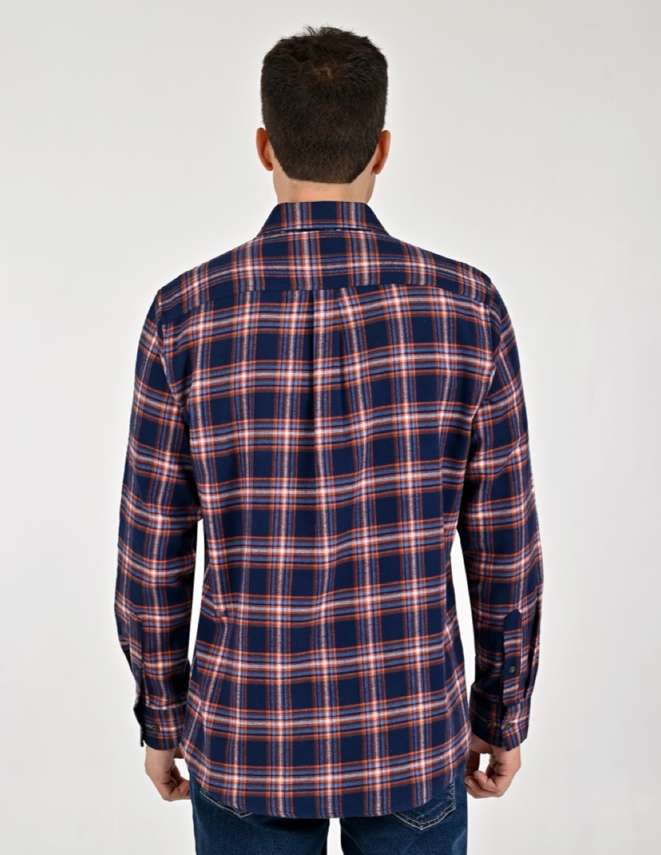 Camisa Casual Otoño Invierno de (si aplica) Algodón manga Larga para hombre 3