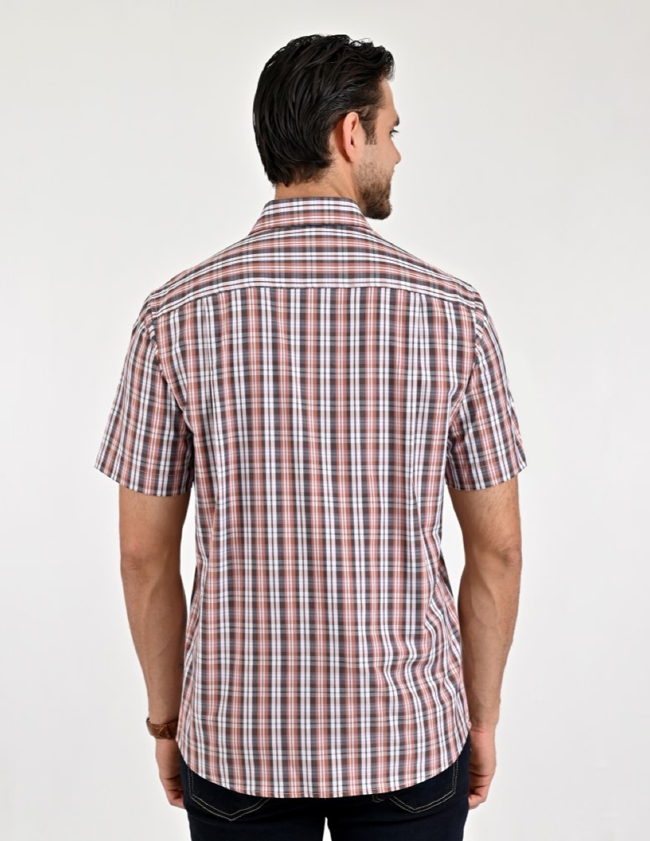 Camisa casual manga corta para hombre 3
