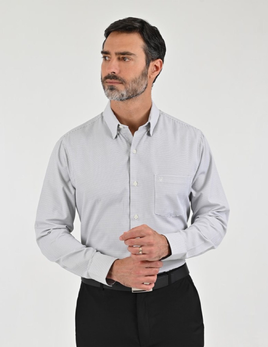 Camisa casual manga larga para hombre Camisa casual manga larga para hombre